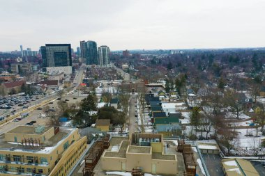 Waterloo, Ontario, Kanada 'da ilkbahar sabahı