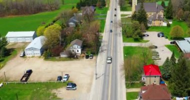 4K ilkbaharında Kenilworth, Ontario, Kanada 'da hava hipervanesi