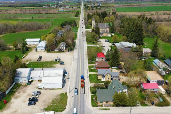 stock image An aerial view of Kenilworth, Ontario, Canada