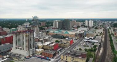 4K ilkbaharında Londra, Ontario, Kanada 'da hava hipervanesi