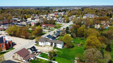 Kanada, Ontario 'daki Orman Dağı' nda güzel bir sabah.