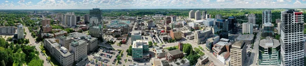 Весной Воздушная Панорама Лондона Онтарио Канада — стоковое фото