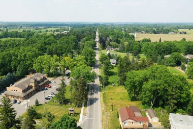 Mount Pleasant, Ontario, Kanada 'nın hava manzarası