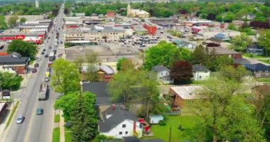 Listowel, Ontario, Kanada - 12 Temmuz 2023: Listowel, Ontario, Kanada 4K