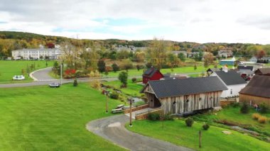 Connecticut 'taki Ahır Yard Köprüsü Havalimanı 4K