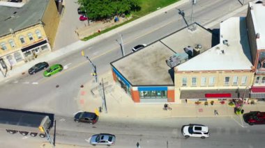 Clinton Havalimanı, Ontario, Kanada Güzel bir sabah 4K