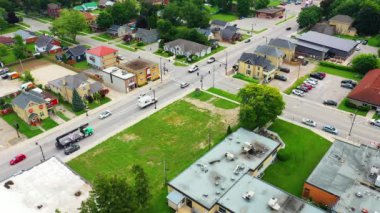 Sabah 4: K 'da Ontario, Kanada Exeter' in hava sahnesi