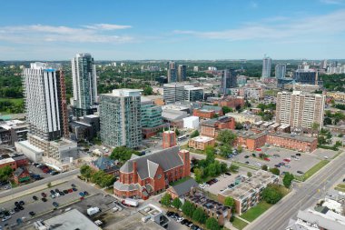 Kitchener, Ontario, Kanada 'da yaz sonlarında yapılan bir antre.