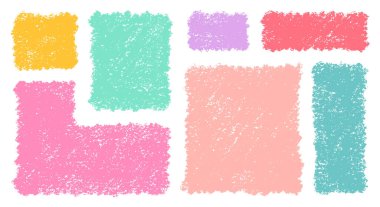 Organik Boya Kalemi Çerçeve Şekilleri Ayarlandı. El Çizimi Soyut Vektör Sıvı Meydanı Damlaları. Dalgalı Düzensiz Düz Metin Kutusu Benek Koleksiyonu. Curvy Rastgele Bento Tarzı Çocukça Renkli Afişler. İzole edilmiş