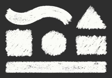 Kalem Rengi Karalama Vektörü Seti. Tebeşir Yazısı Altyazı Şekilleri Koleksiyonu. Renkli El Çekimi Fırça desenli Vurgu Karalaması. Kalem Vurgulama Elementleri Kömür Dağıtımcıları Paketi