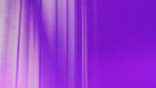 Iluminación Púrpura Fondo Abstracto Con Líneas — Vídeos de Stock