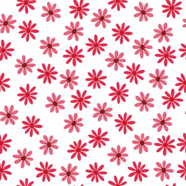 Kusursuz çiçek vektör deseni. Modern duvar kağıdı, kumaş, ev dekorasyonu ve ambalaj projeleri için mükemmel..