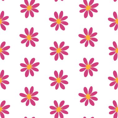 Kusursuz çiçek vektör deseni. Modern duvar kağıdı, kumaş, ev dekorasyonu ve ambalaj projeleri için mükemmel..