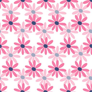 Kusursuz çiçek vektör deseni. Modern duvar kağıdı, kumaş, ev dekorasyonu ve ambalaj projeleri için mükemmel..