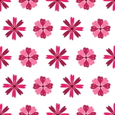 Kusursuz çiçek vektör deseni. Modern duvar kağıdı, kumaş, ev dekorasyonu ve ambalaj projeleri için mükemmel..