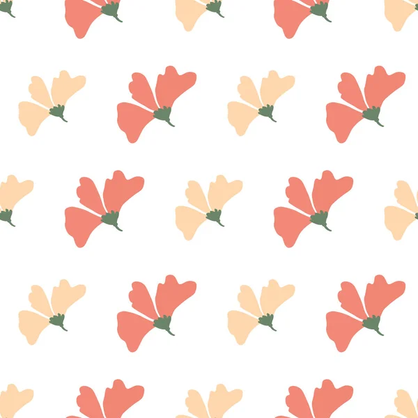 Motif Vectoriel Floral Sans Couture Parfait Pour Les Projets Modernes — Image vectorielle