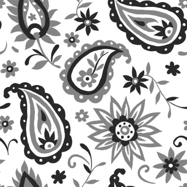 Doğulu desenli tek renk desenli vektörsüz