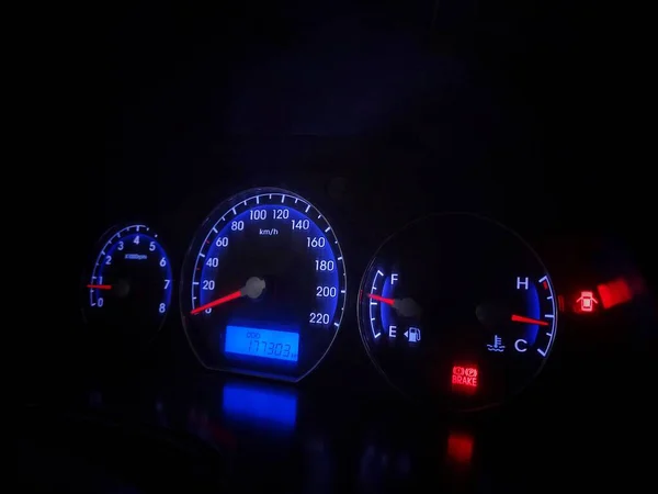 araba gösterge paneli, hız göstergesi, takometre, yakıt, araç, otomatik