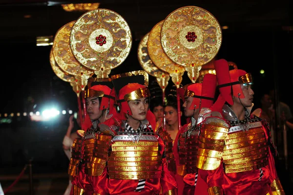 Die Chinesische Gemeinde Feierte Februar 2002 Das Chinesische Neujahr Empire — Stockfoto