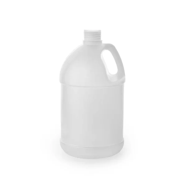 洗涤剂病媒塑料瓶 现实包装模型为您的设计 图库图片
