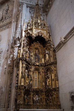 Burgos 'un kuzeyindeki katedral, iç güvenlik.