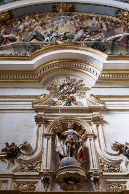 Burgos 'un kuzeyindeki katedral, iç güvenlik.