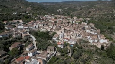 Restabal 'ın insansız hava aracı görüntüleri, Lecrn Vadisi, Granada, İspanya