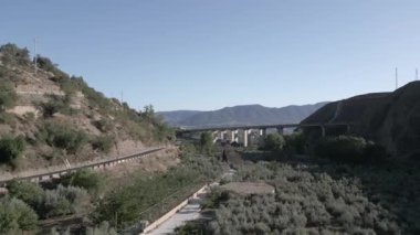 Lecrn Vadisi 'nin insansız hava aracı görüntüleri, Granada, İspanya