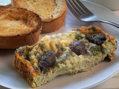 Frittata yumurtası. 