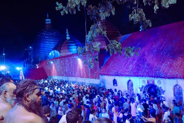 ASSAM Hindistan 'daki KAMAKHYA TEMPLE AMBUWACHI MELLA