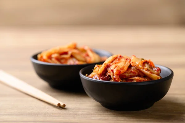 Kimchi Kohl Koreanische Hausgemachte Fermentierte Beilage — Stockfoto