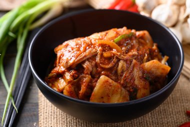 Kimçi lahanası, Kore ev yapımı meze.