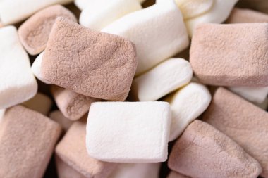 Şekerlemeli çikolata ve vanilyalı arkaplan