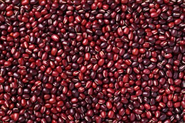 Azuki fasulyesi ya da fasulye arkaplanı, besin maddesi.