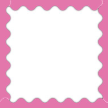 Kare kenarlıklı çerçeve biçimi