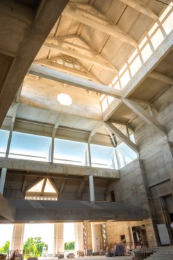 Quang Tri, Vietnam - 18 Aug 2022- La Vang church is well worth a visit which was built at the time the government killed the christens, a pilgramage site as having Holy Mother holding baby Jesus