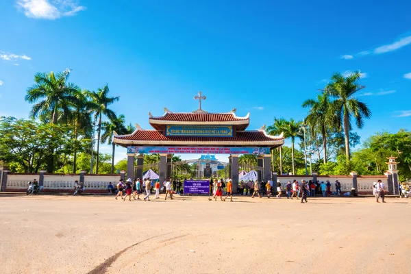 Quang Tri Vietnam Aug 2022 Vang Church Well Worth Visit — Stock Photo, Image