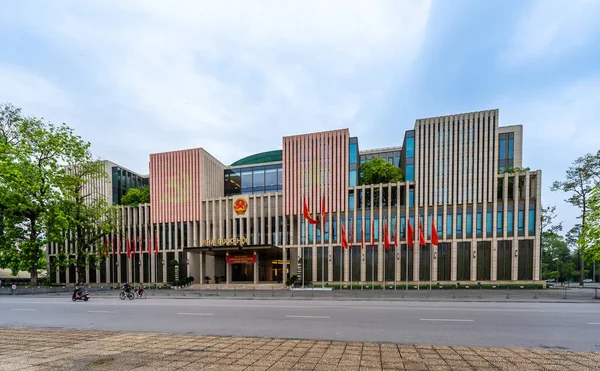 Ханой Єтнам Травня 2023 Панорама Нової Будівлі Національної Асамблеї Була — стокове фото