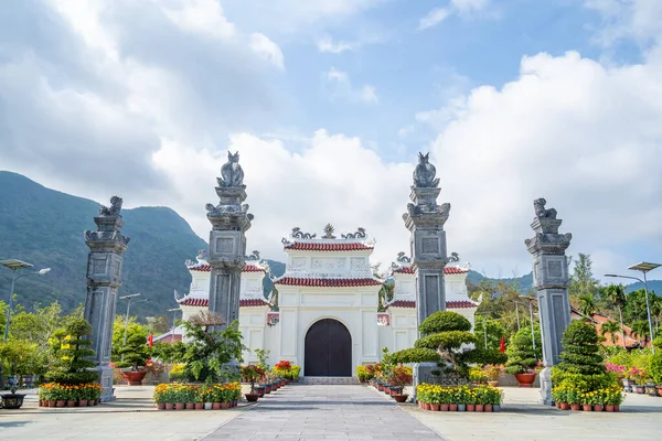 stock image Con Dao island, Vietnam - 30 April 2023: View of Hang Duong Cemetery. Where have Vo Thi Sau grave, rebels and prisoners who died at the prisons on Con Dao Island, Vietnam