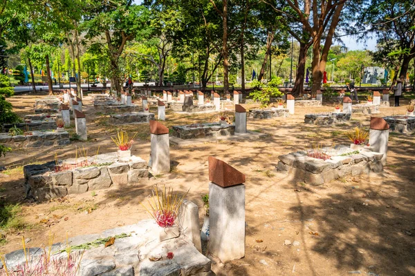 Ilha Con Dao Vietnã Abril 2023 Vista Cemitério Hang Duong — Fotografia de Stock