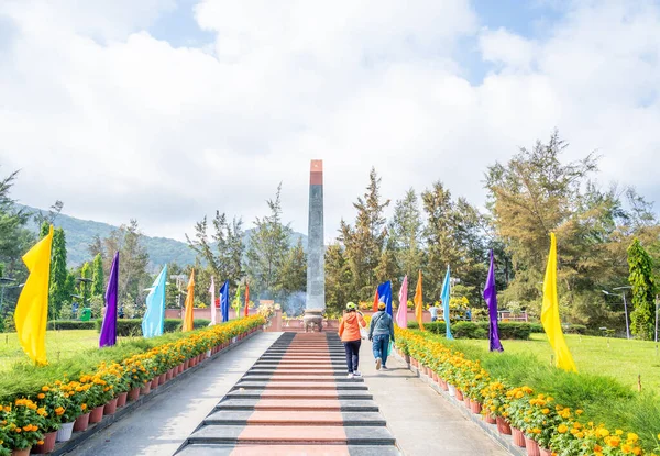 Острів Кон Дао Єтнам Квітня 2023 Вид Кладовище Ханг Дун — стокове фото