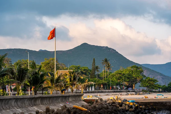 Una Pacifica Isola Con Dao Vietnam Paradiso Isola Vietnamita Vista — Foto Stock