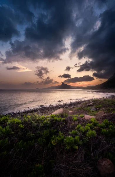 Havvegen Nhat Beach Con Dao Vietnam Vakkert Rolig Det Stolt – stockfoto