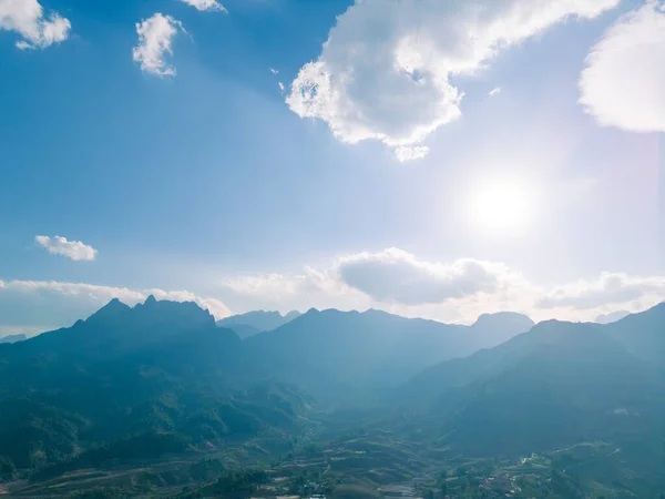 Majestátní Horská Scenérie Severozápadním Vietnamu Krajina Cestování — Stock fotografie