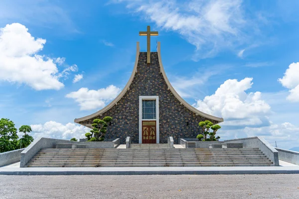 位于越南东奈省内崔山的教堂景观 旅行和宗教概念 — 图库照片