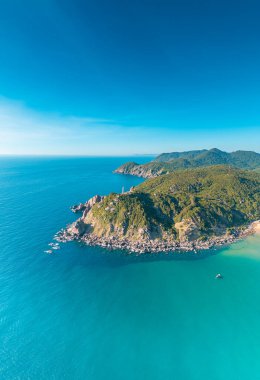 Dai Lanh Deniz Feneri Havalimanı, Phu Yen bölgesi. Burası anakarada güneş alan ilk yer olarak kabul edilir. Seyahat ve manzara konsepti