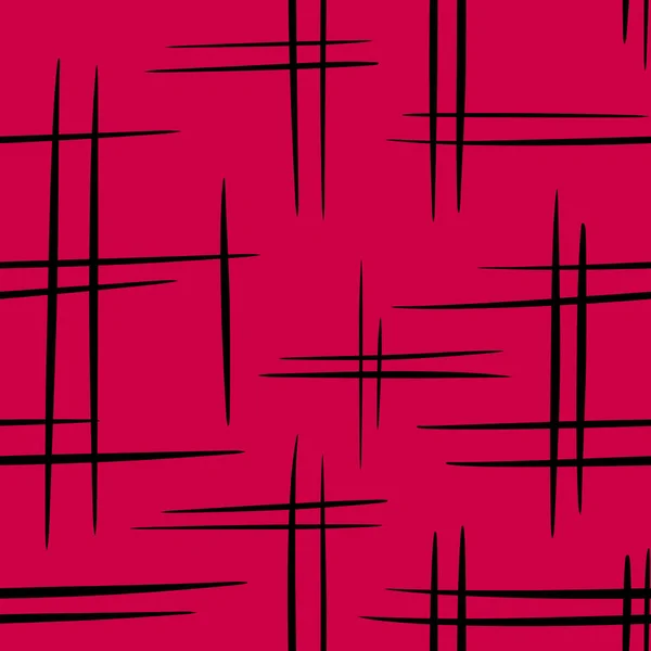 Handgezeichnete Nahtlose Farbmuster 2023 Magenta Abstrakten Geometrischen Hintergrund Rot Lila — Stockfoto