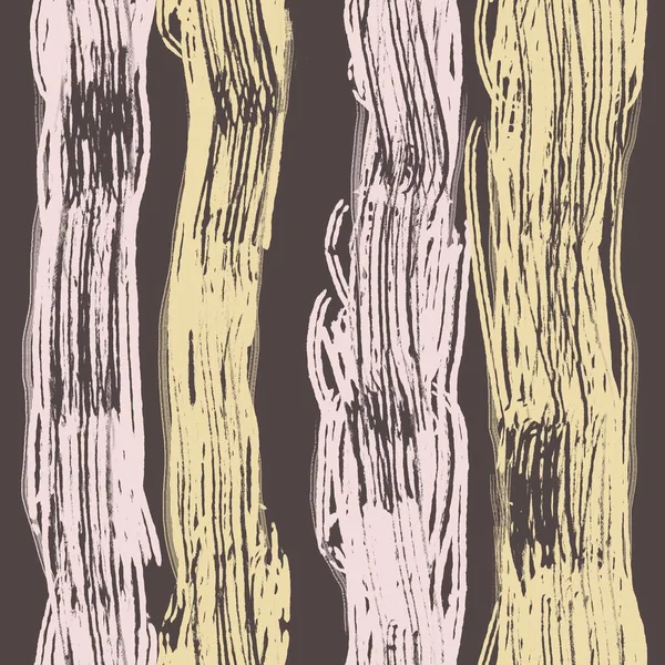 Ручний Намальований Безшовний Візерунок Мінімалістичними Лініями Текстуровані Сухі Смуги Пензля — стокове фото