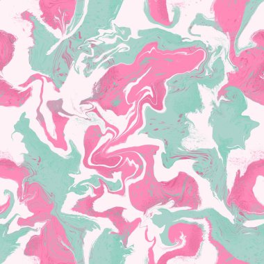 Pembe mavi turkuaz turkuaz damarlarda mermer desenli el izi. Soyut klasik doğal arka plan, iç mimari düşüş, taş sayaç malzemesi, pastel tasarım