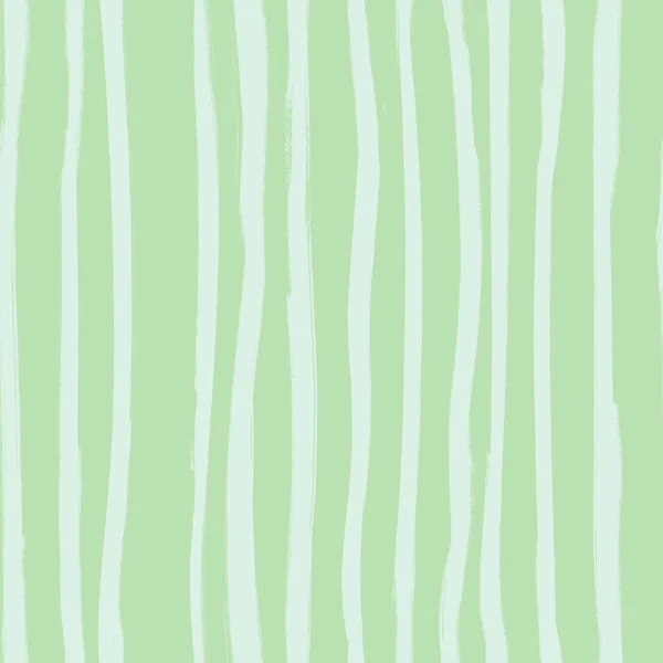 Ручной Рисунок Бесшовный Мягкими Пастельно Зелеными Вертикальными Полосами Современный Полосатый — стоковое фото